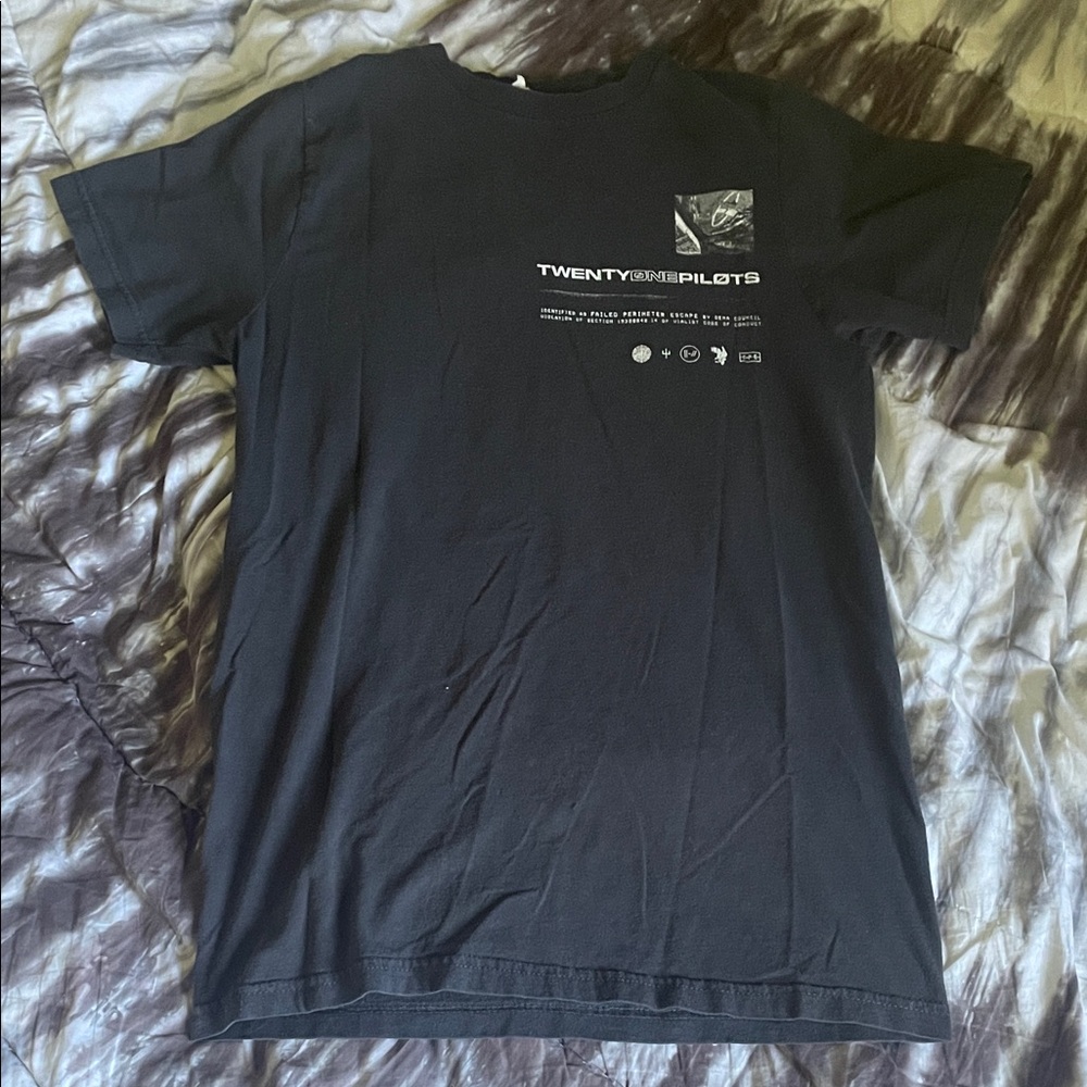Gray Graphic Twenty One Pilots T-Shirt
